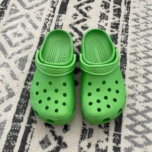 Green Crocs